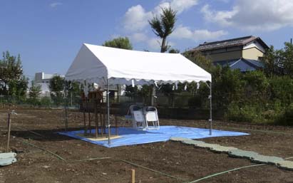 着工（解体工事）・地鎮祭